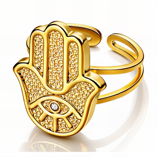 Ring, 18K Gold Plated Steel 91232