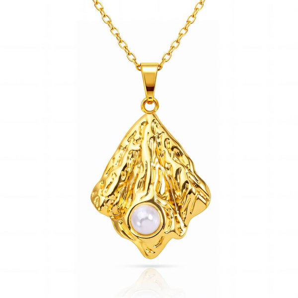 Necklace, 18K Gold Plated Steel 91842