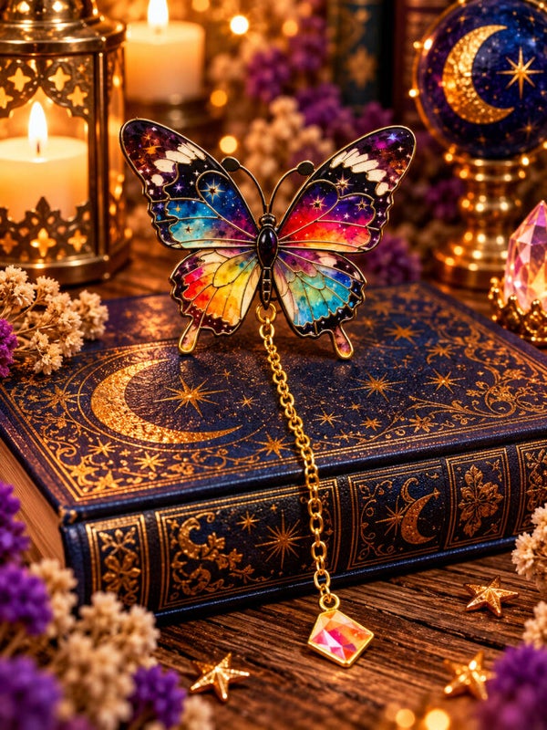 Galaxy Butterfly Bookmark