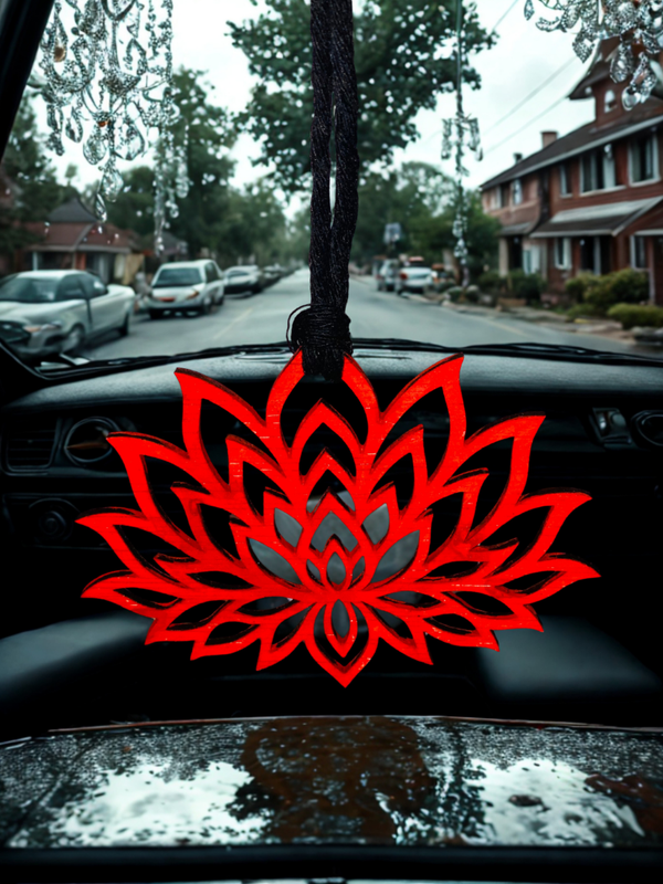 Lotus Decoratie van Hout – Handgemaakt & Gelaserd