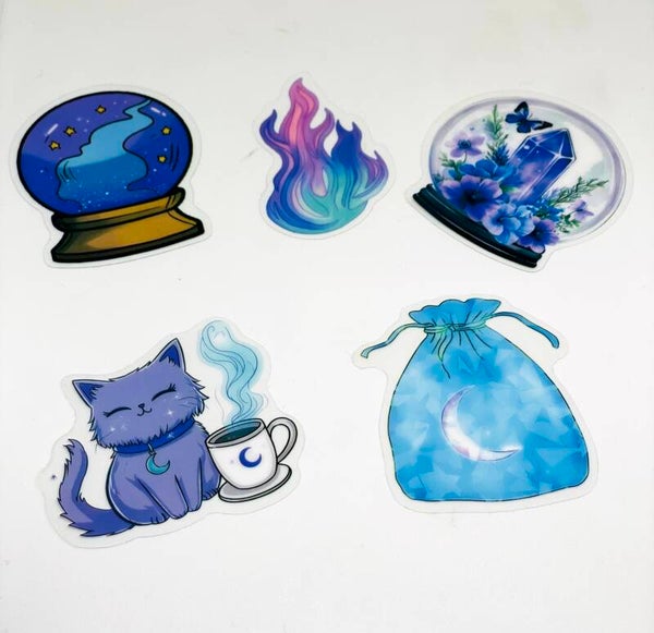cozy magical Stickers