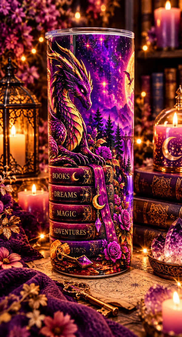 Enchanted Moon Castle 🌙🏰 – Fantasy Drinkbeker