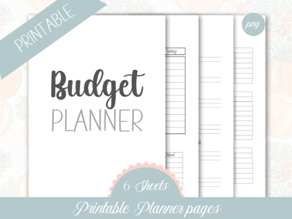 ✨ Digitale Budget Planner – Organiseer je financiën met rust en overzicht ✨