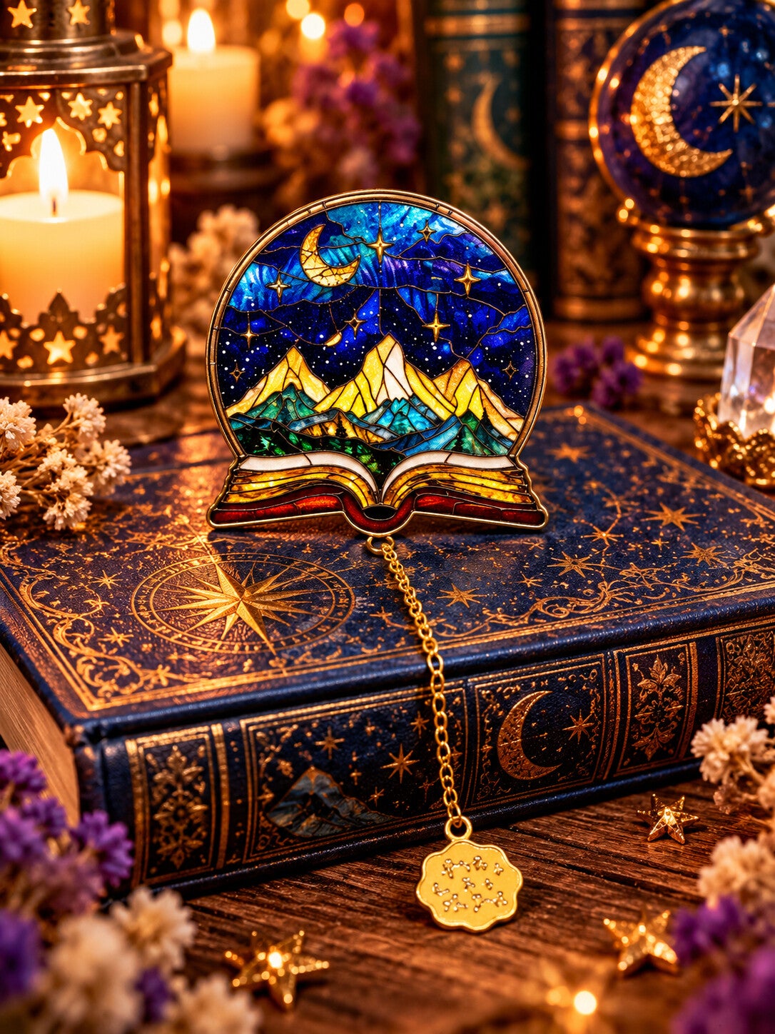 Magical Book Bookmark Fantasy