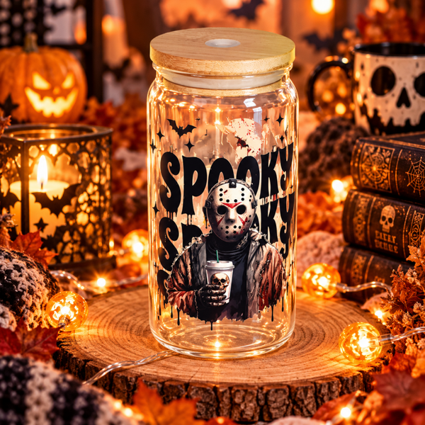 Halloween Drinkfles Spooky Slasher