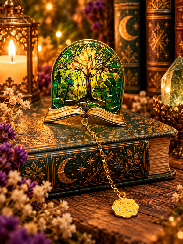 Enchanted Forest Bookmark Magische Bos
