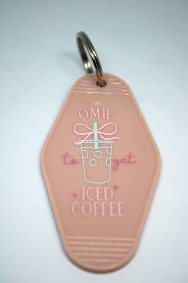 Sleutelhanger Omw iced coffie