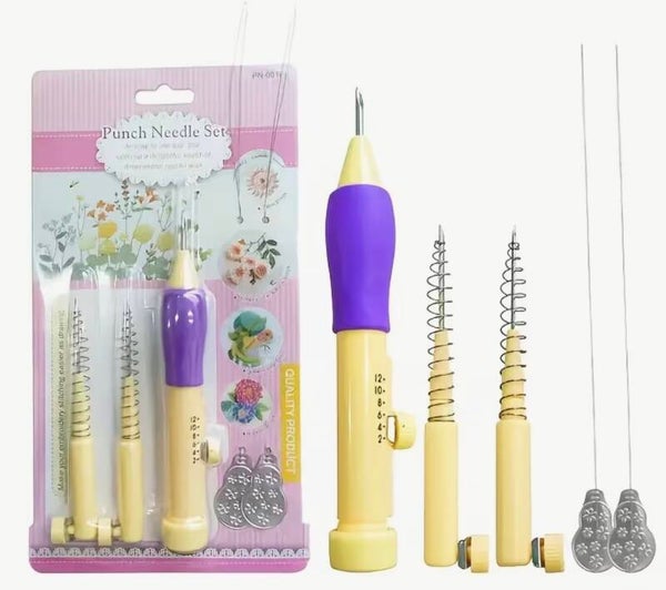 Crafted Creations Punch Needle Naald Set