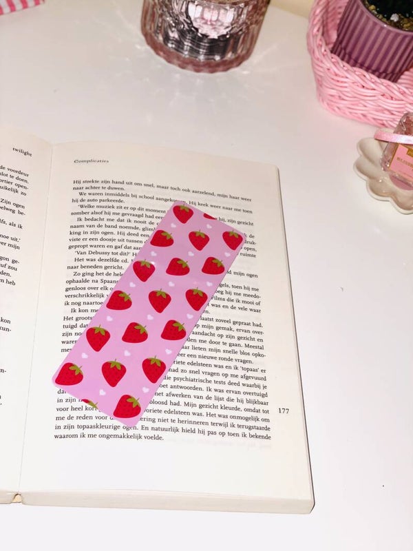 Strawberry  Bladwijzer 🍓📖 | Cute Bookmark