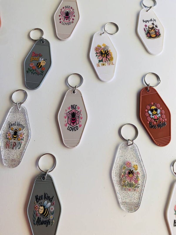 Bee Sleutelhangers 🐝💖 | Cute & Inspirerende Keychains