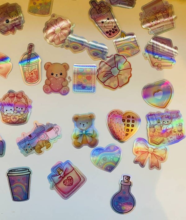 Kawaii stickers 🌸🧸