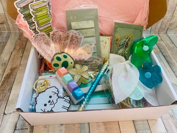 Bookish Stationery Mystery Box – Luxe Verrassingsbox voor Boekenliefhebbers