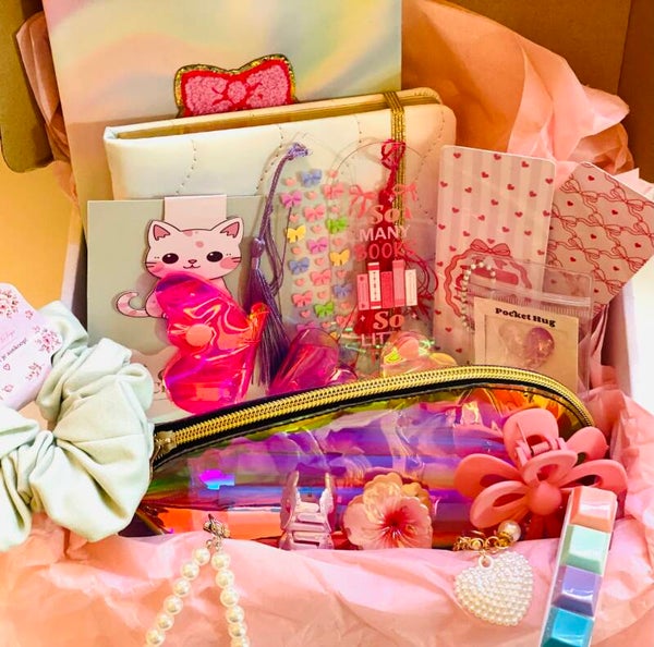 Pretty in Pink Bookish Box  Coquette Reading Gift Set