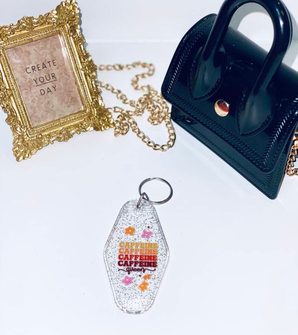 Stoere Motel Keychain – Duurzame Full Color Print