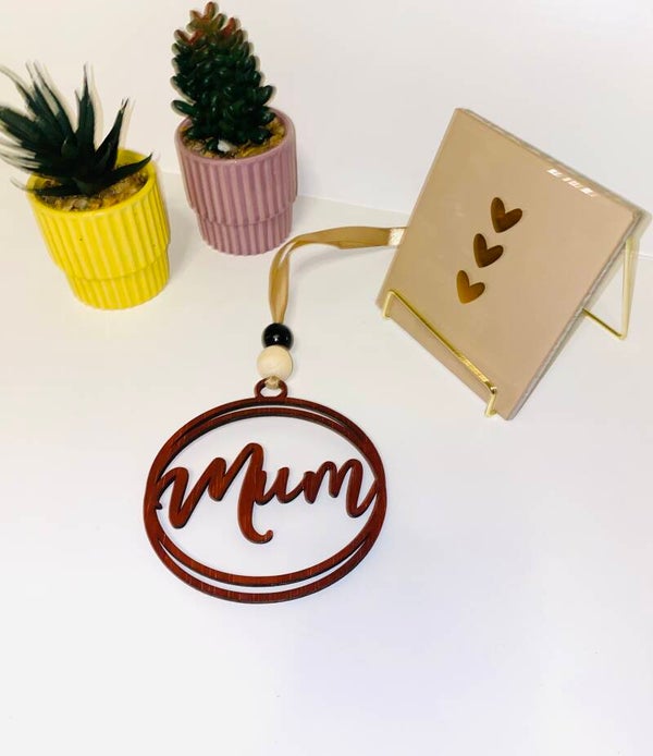 🌸Mum auto hanger – liefdevol cadeau voor mama