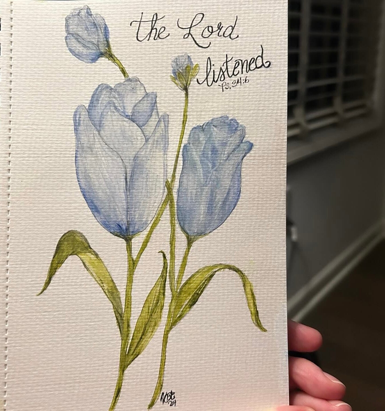 The Lord Listened Psalms 34:6