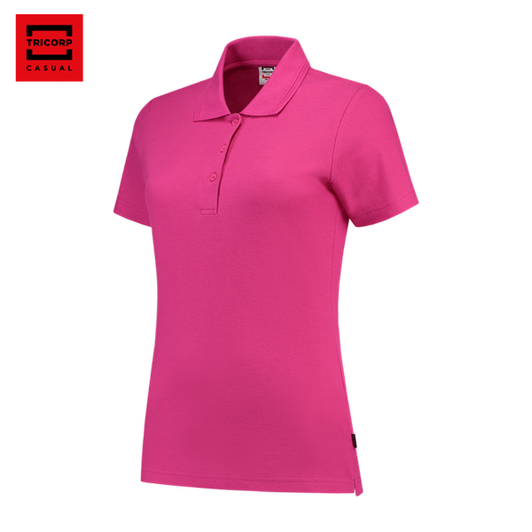 POLOSHIRT FITTED DAMES. Art nr 201006