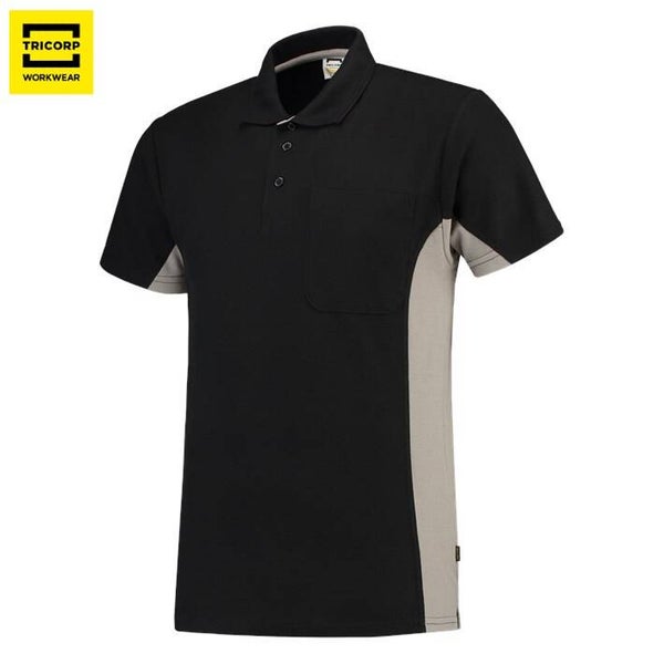 POLOSHIRT BICOLOR BORSTZAK . Art nr 202002