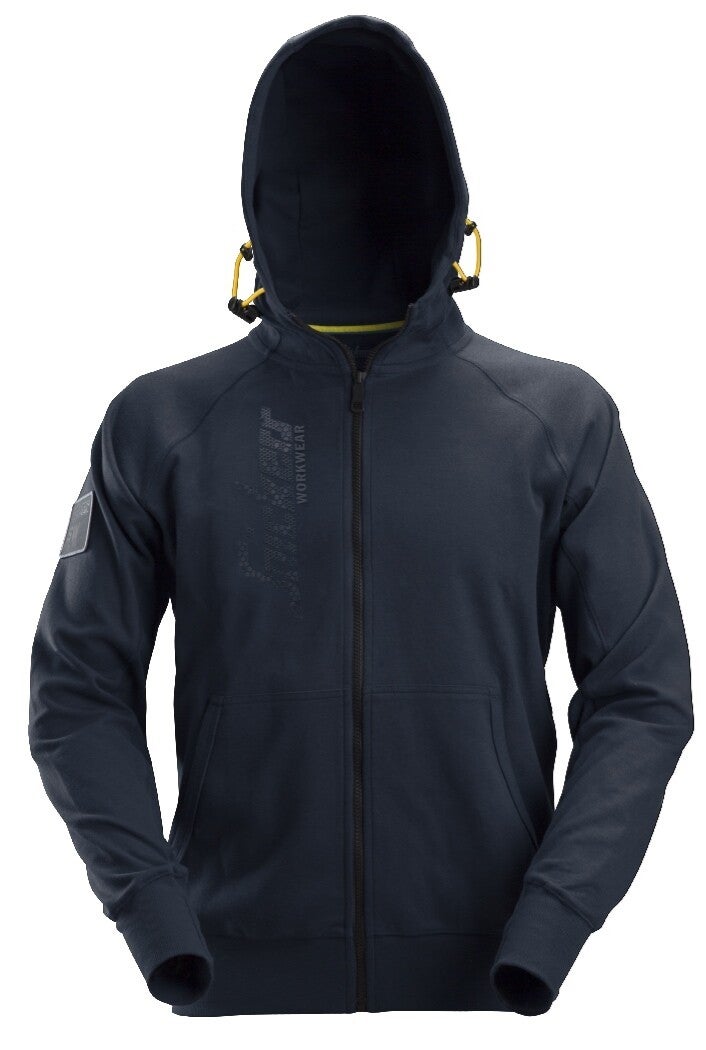 Logo Hoodie met Rits / 2880