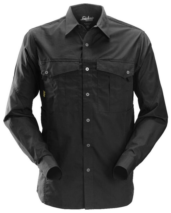 Rip Stop Shirt, lange mouwen / 8508