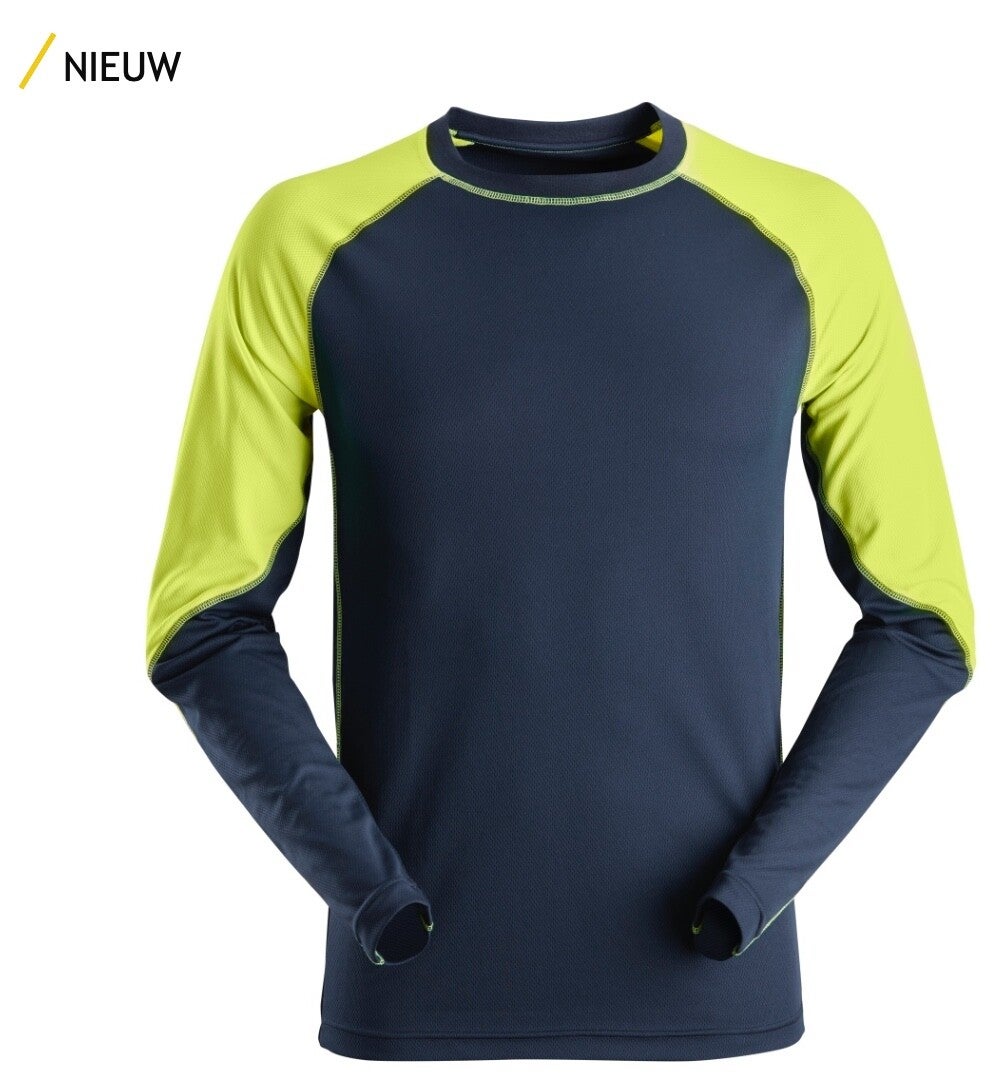 Neon T-shirt, lange mouwen / 2405