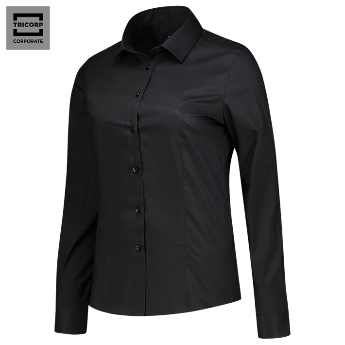 DAMES BLOUSE STRETCH . Art nr 705015