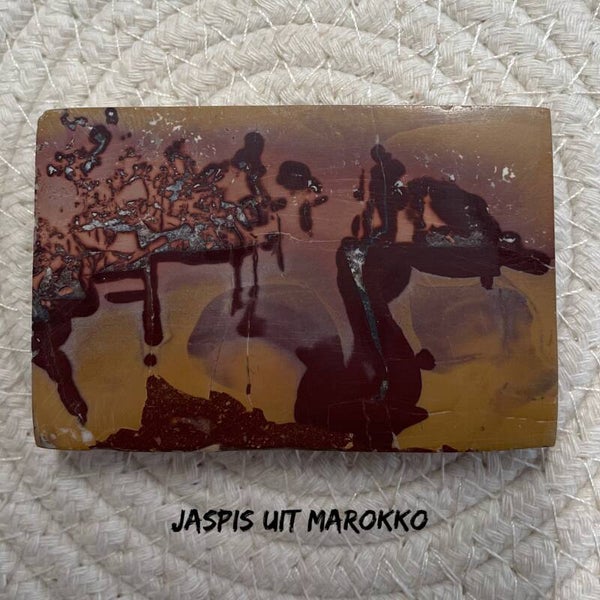 Plak Jaspis uit Marokko