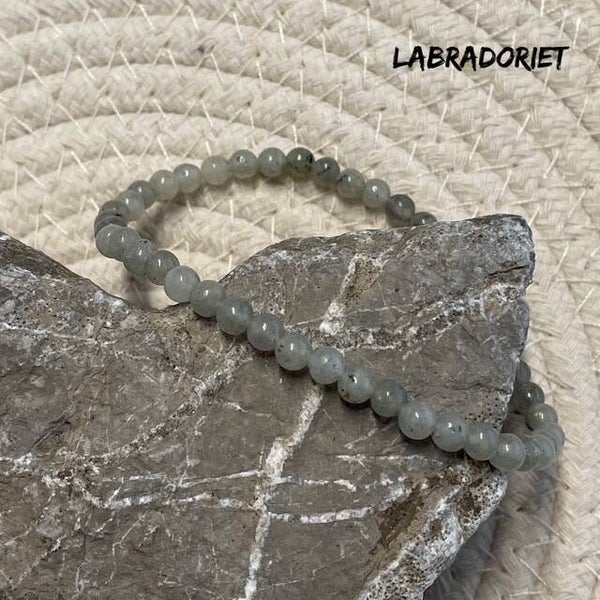 Armband Labradoriet 4mm