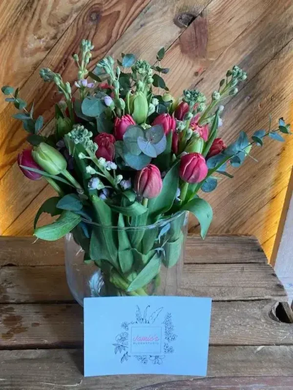 Tulpenboeket “Dubbel Voorjaar”