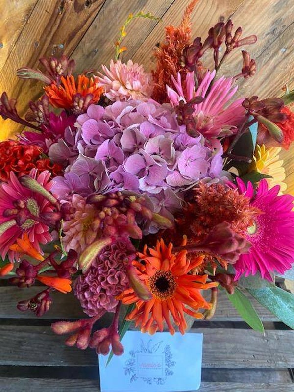 Boeket “Warme fleurigheid”