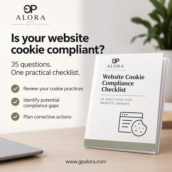 Website Cookies Compliance Checklist - Printable PDF