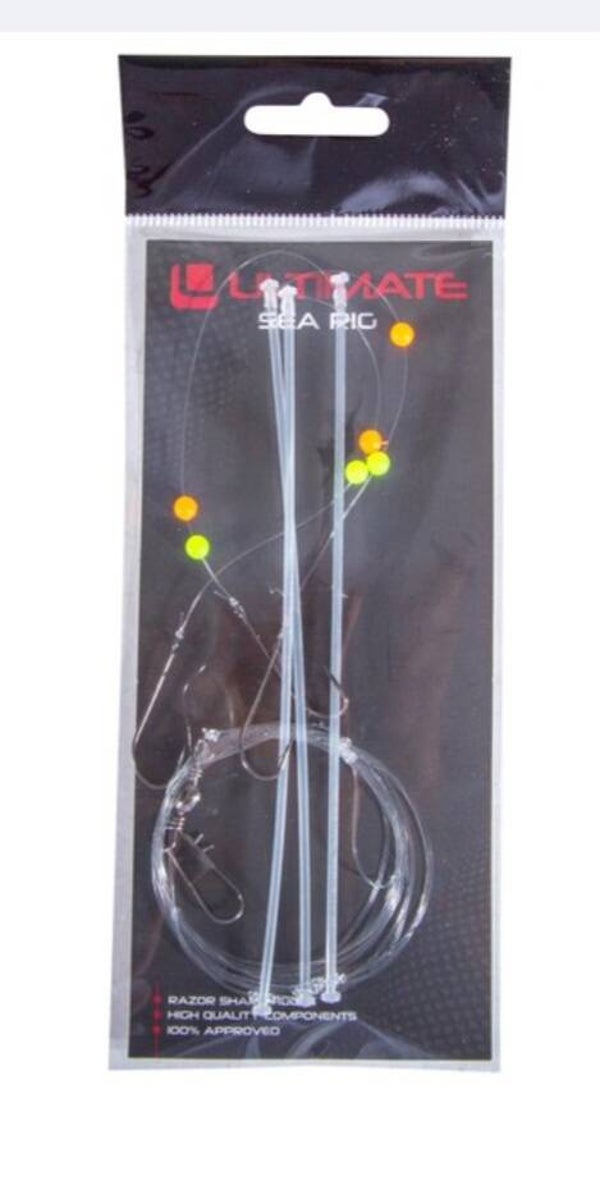 Ultimate Transparent Boom Zeevisonderlijn  per stuk  2pc