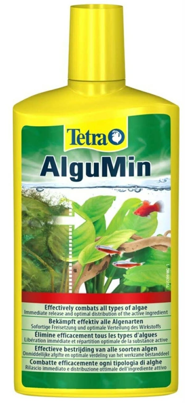 Tetra AlguMin, 500 ml Werkt tegen algen