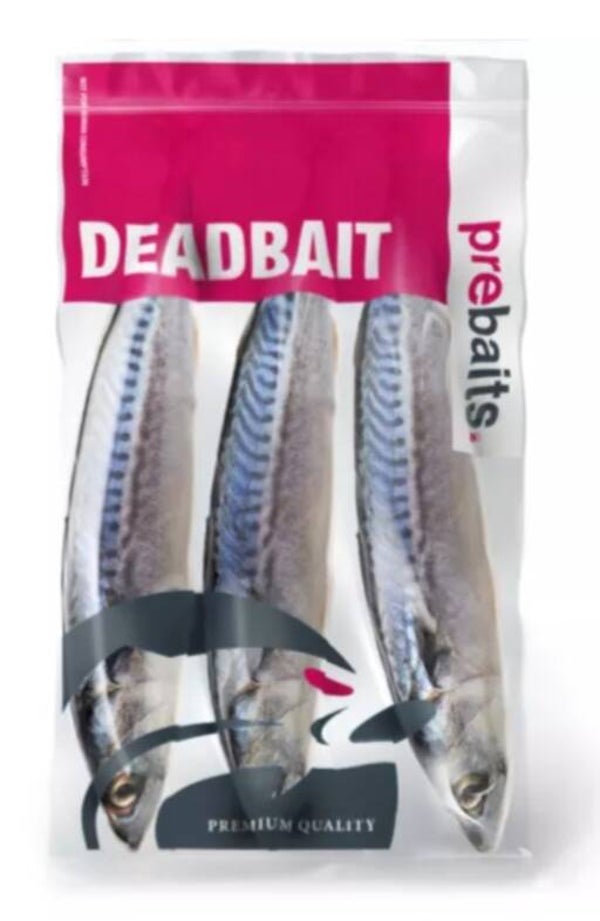 Doodaas Makreel Middel - Vacuüm verpakt | 20-30CM | 2-4ST set per 3