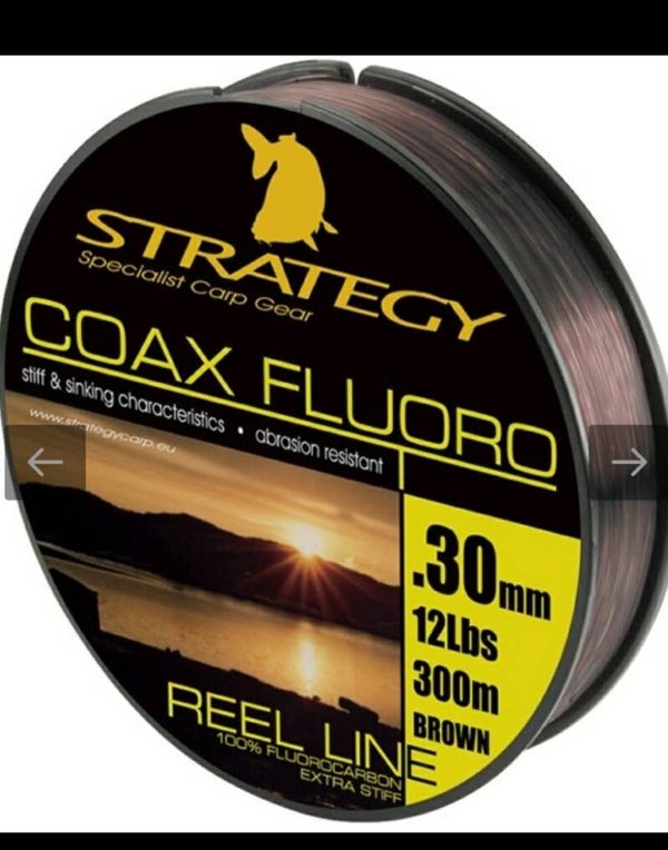 Strategy Brown Coax Fluorocarbon Hoofdlijn 0.36mm