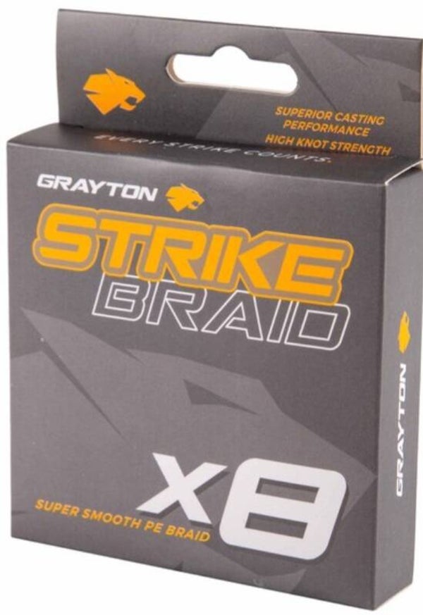Grayton Strike Braid Gevlochten Lijn (150m) Specificaties Grayton Strike Braid Gevlochten Lijn0.31/18kg