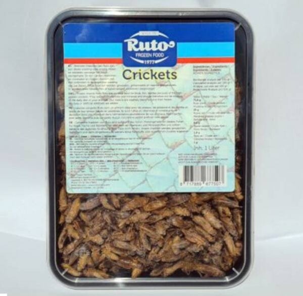 krekels  verpakt per 1 liter