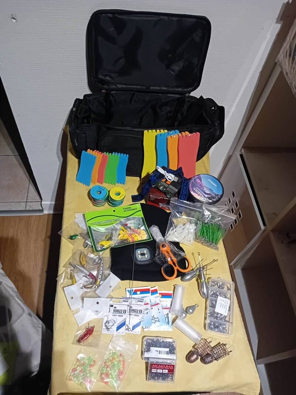 the hopper bag builder rig kit,inbegrepen  250gram + 250 gram combo basic