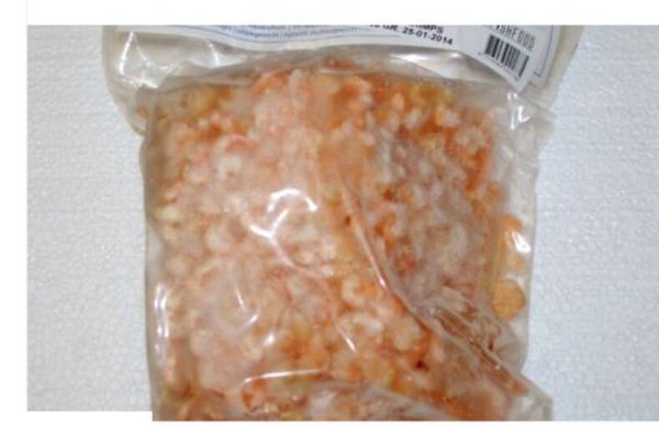 hele garnalen verpakt 1 kg