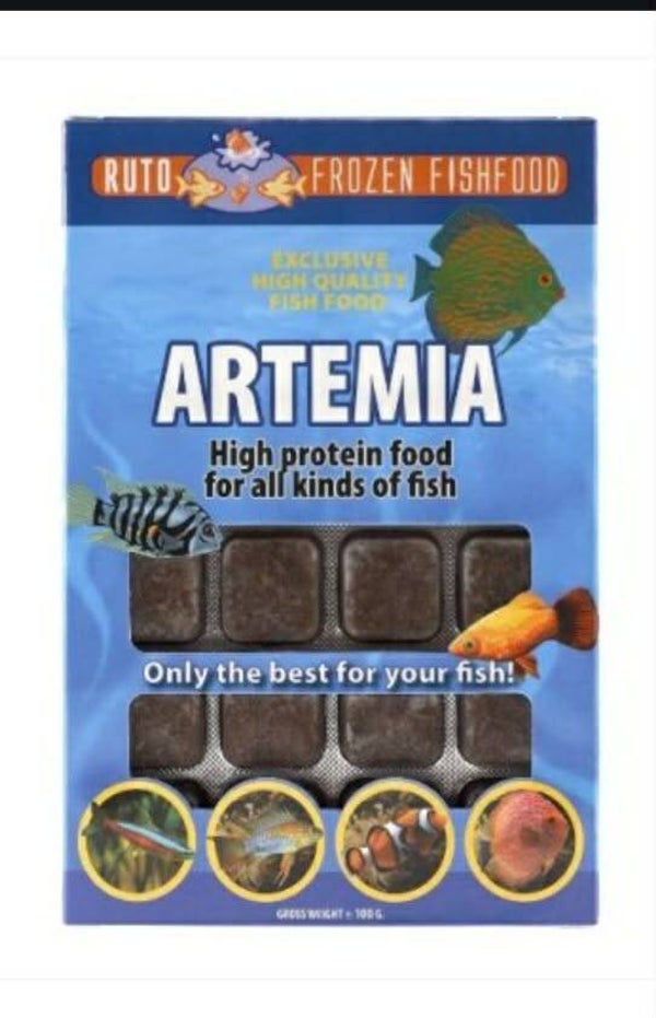 artemia pekelkreeftjes per set van 3x 100 gram