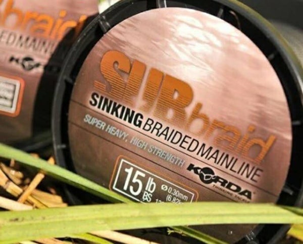 Korda Sub Braid Gevlochten Lijn 0.34mm/1200m 20lb