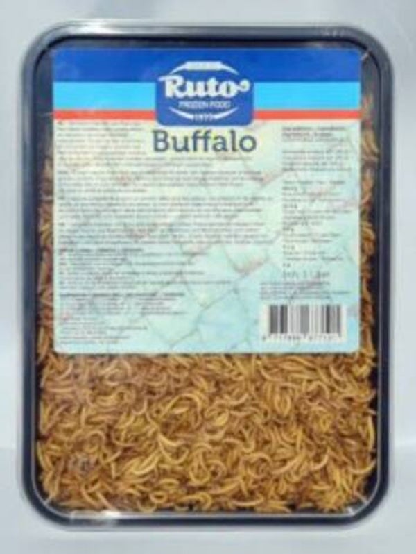 buffalo wormen verpakt per 1 liter