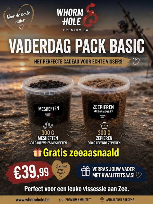 vaderdag pack basic zeepieren & mesheften 2x300 gram