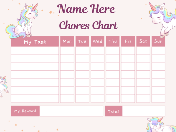 Chore chart