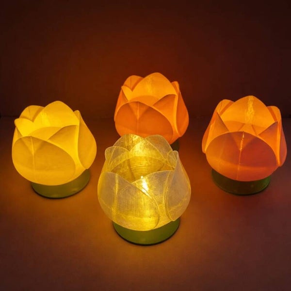 LED Tulpen Gartenleuchte – Blumenlicht für Beet & Balkon