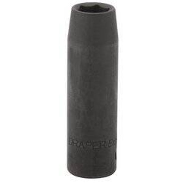 DRAPER 14MM 12741 HI-TORQ® Deep Impact Socket, 1/2" Sq. Dr.,