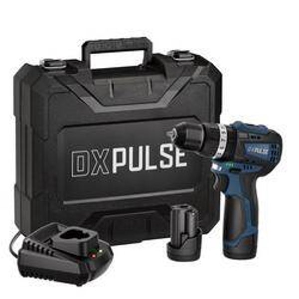 DRAPER 27879  DXPULSE 12V Brushless Combi Drill Kit