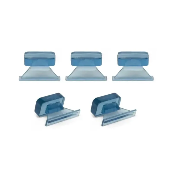 Dead Center® Crease Glue Tabs 5 X 27MM ICE STRAIGHT pack of 5