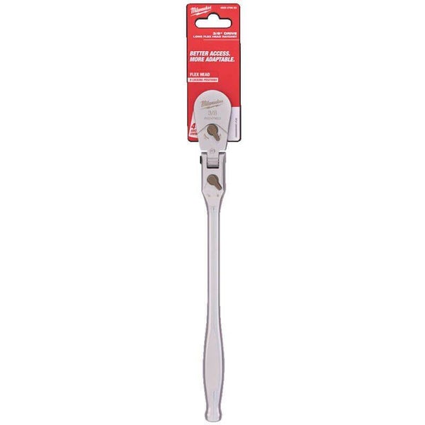 Milwaukee 4932479653 3/8" Drive Long Flex Head Ratchet