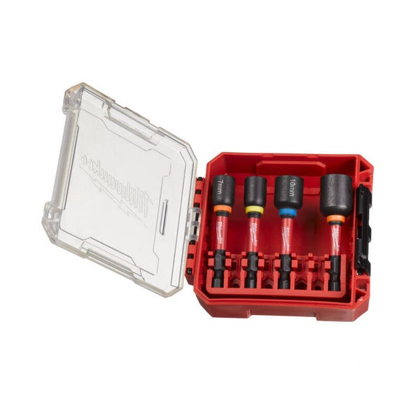 Milwaukee 4932492445 4pc Shockwave GEN II Nut Driver Set